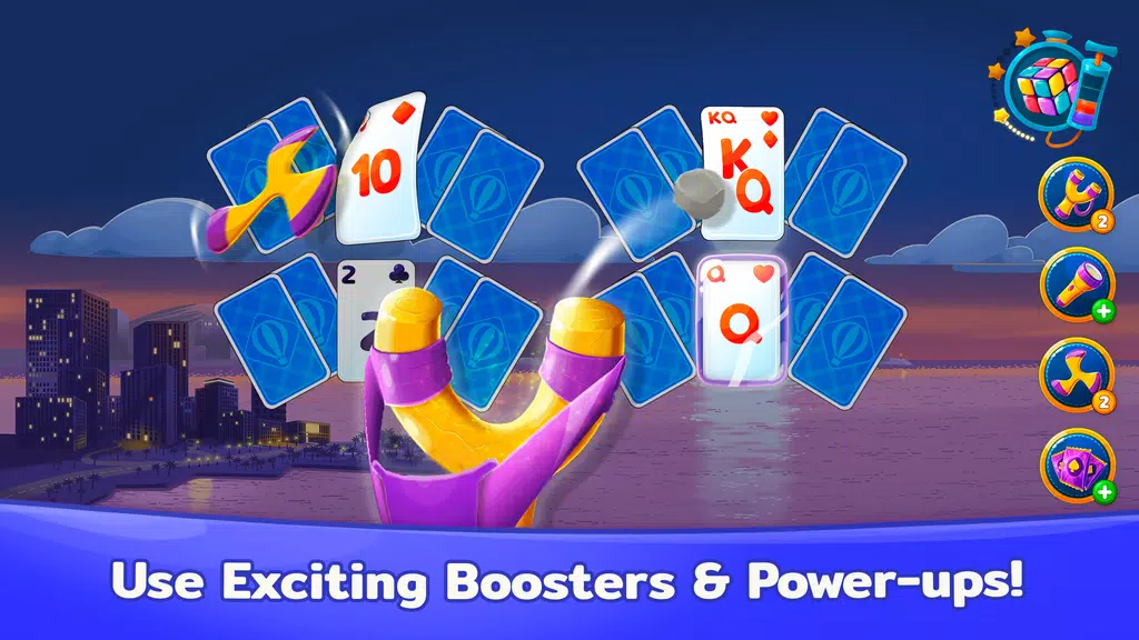 SoliTown – Solitaire Tripeaks Captura de tela 2