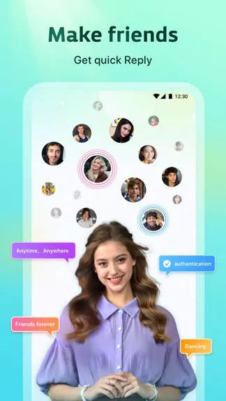 Kito-chat, vídeo, llamada Captura de pantalla 4