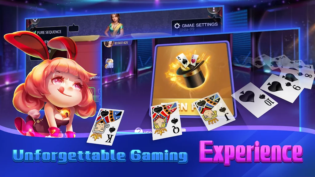 Teen Patti Glory - Online Game Captura de pantalla 1