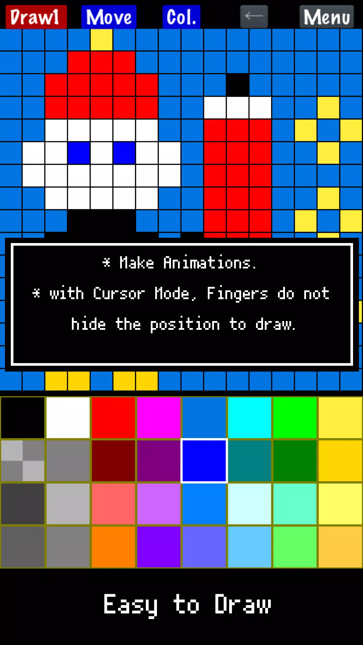 Pixel Art Maker Ảnh chụp màn hình 1