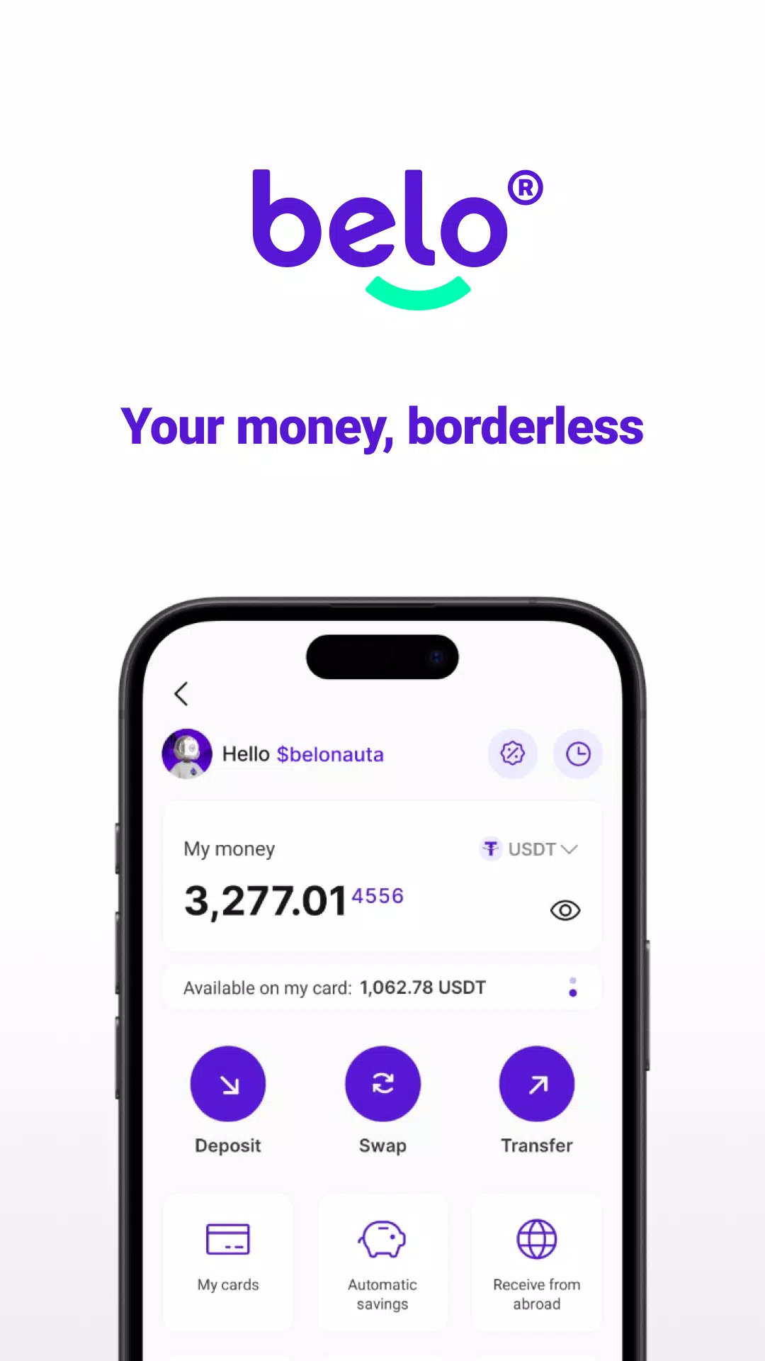 Belo: your financial passport Captura de pantalla 1