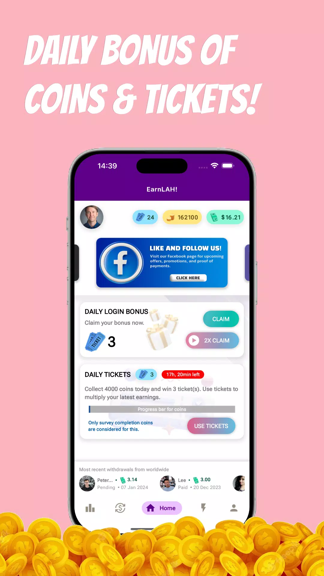 Earn Money with EarnLAH! Ekran Görüntüsü 4