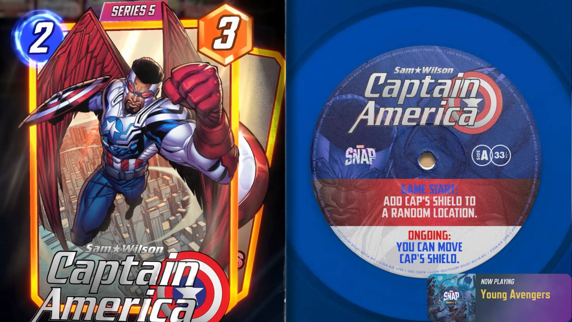 En İyi Sam Wilson Kaptan Amerika Deskeleri Marvel Snap