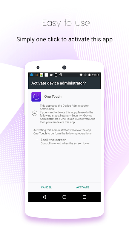 Screen Lock(off screen)應用截圖第3張