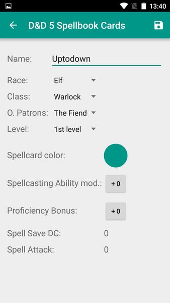 D&D 5 Spellbook應用截圖第4張