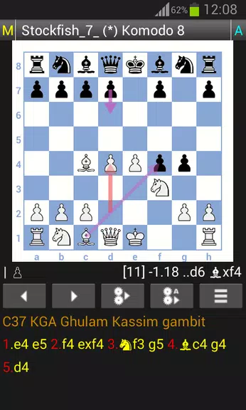 Stockfish Chess Engine (OEX) Captura de pantalla 2
