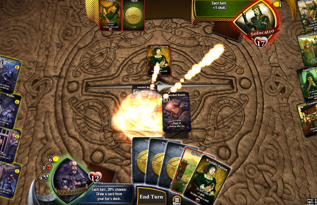 War of Omens Deck Builder Collectible Card Game 스크린샷 3