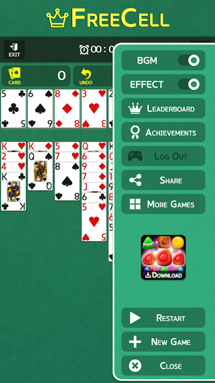 FreeCell - Classic Card Game 스크린샷 4