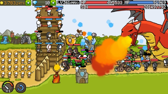Grow Castle - Tower Defense Captura de pantalla 3