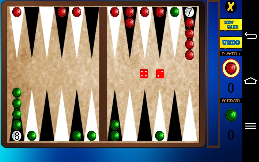 Narde - Long Backgammon by Clarka Apps Capture d’écran 3