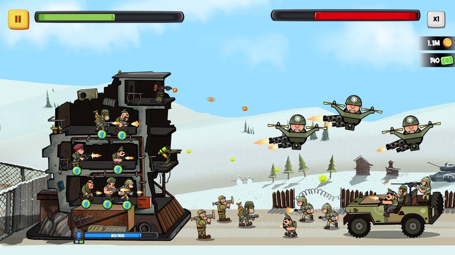 World War Army Defense: TD WW2 Capture d’écran 4