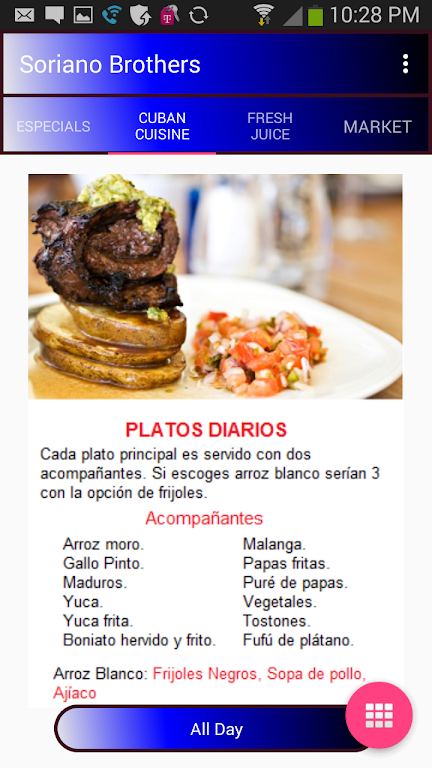 Soriano Brothers Cuban Cuisine Capture d’écran 3