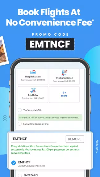 EaseMyTrip Flight, Hotel, Bus應用截圖第4張