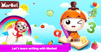 Marbel Writing for Kids Ekran Görüntüsü 1