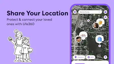 Life360: Live Location Sharing应用截图第1张