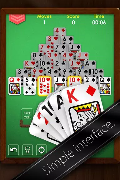 Pyramid Solitaire Premium Card Captura de tela 2