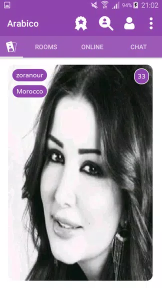Arabico - Meet Arabs People & Chat Rooms Ảnh chụp màn hình 1