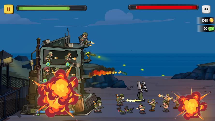World War Army Defense: TD WW2 Capture d’écran 2