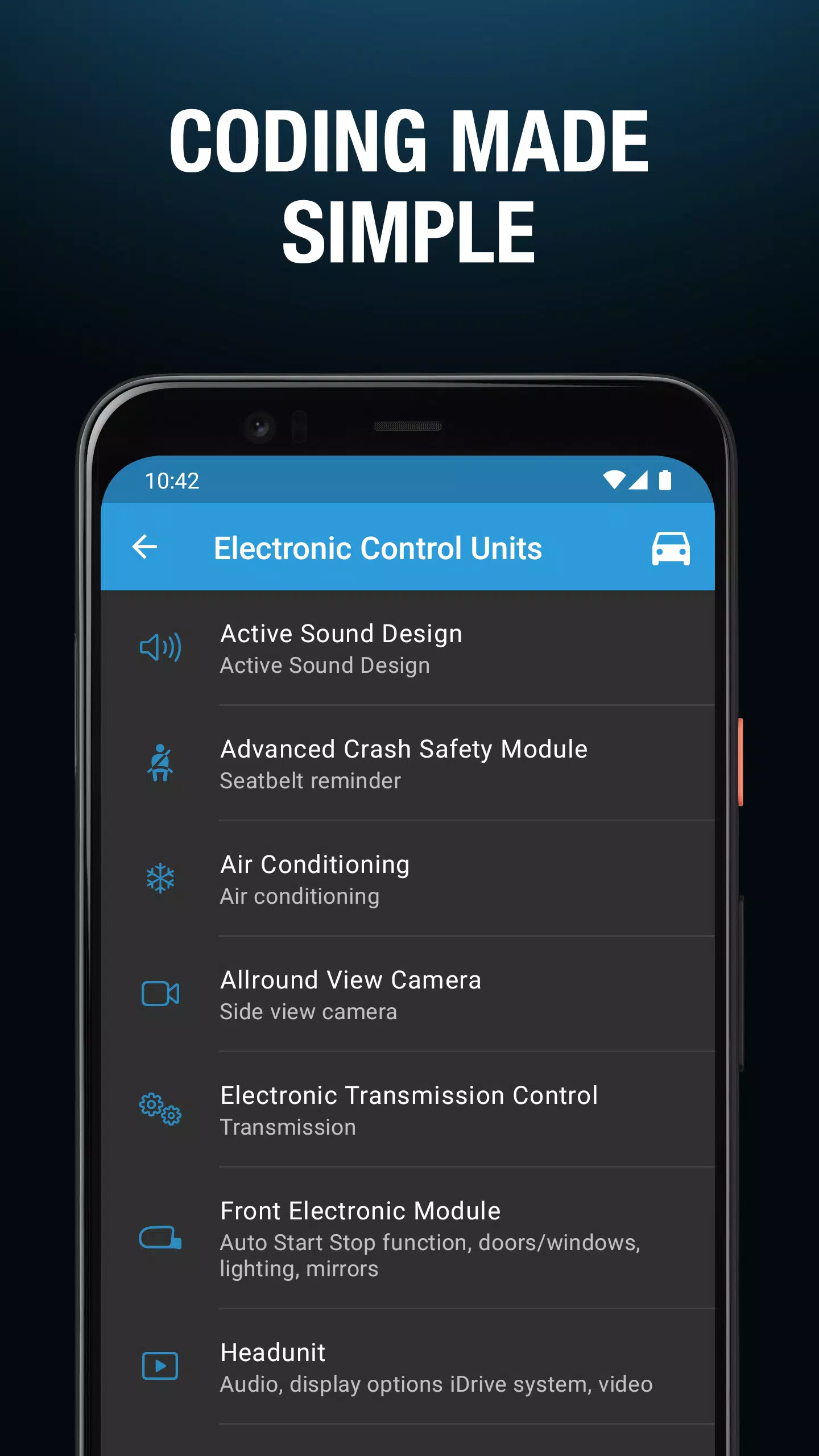 BimmerCode স্ক্রিনশট 1