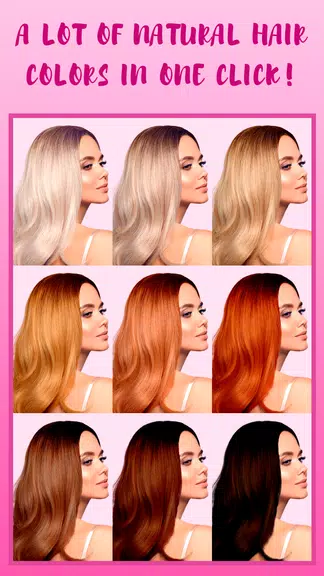 Hair Color Changer Zrzut ekranu 3