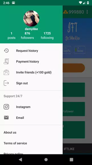 Likes & followers for Instagram Ekran Görüntüsü 4