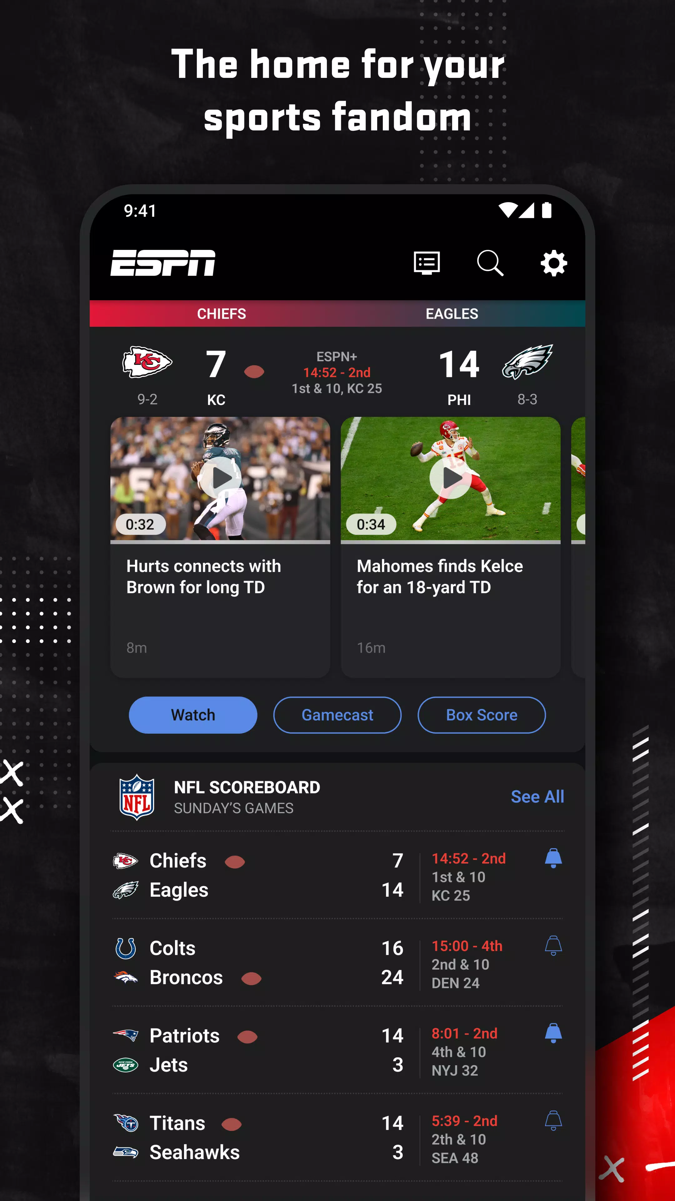ESPN Screenshot 1