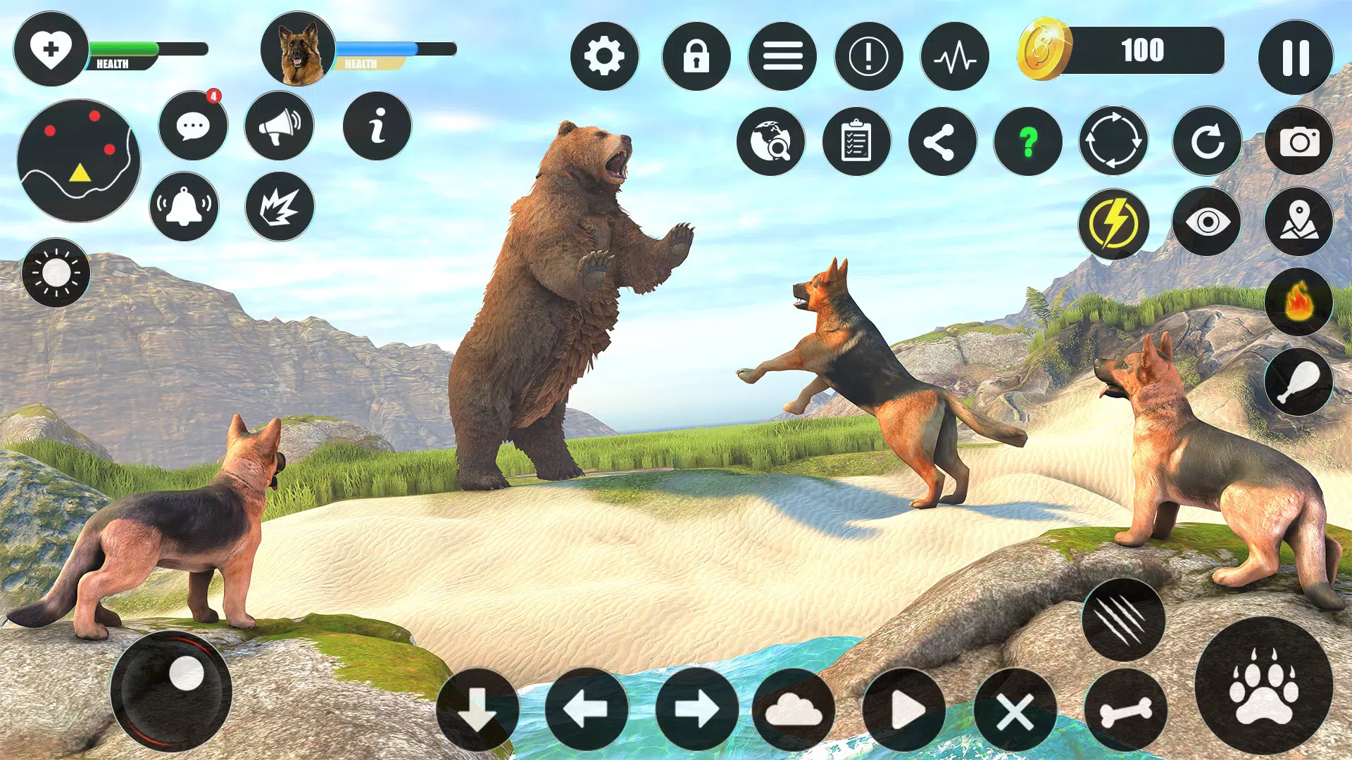 Dog Simulator Pet Game Life 3d Captura de tela 4