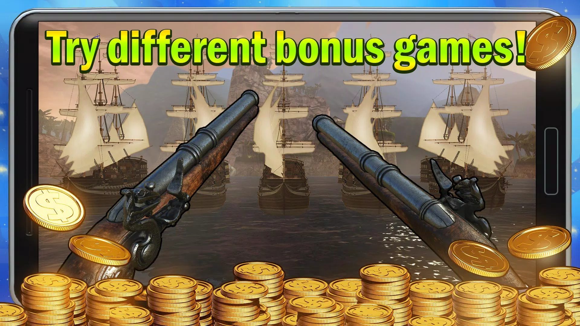 Pirate Slots: VR Slot Machine Captura de pantalla 3