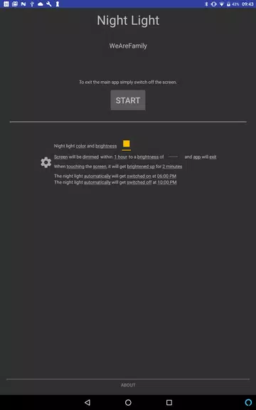 Baby Night Light (Non-Profit) Screenshot 1