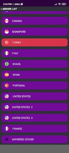Zton Tunnel VPN Captura de pantalla 3