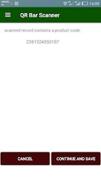 Schermata Barcode QR Scanner Generator 2