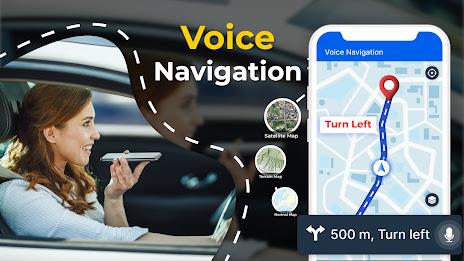 GPS Navigation & Map Direction Captura de pantalla 4