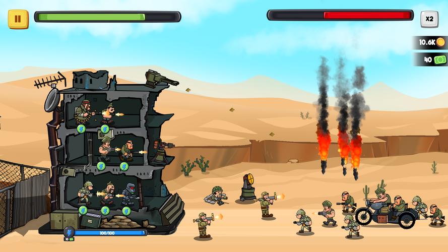 World War Army Defense: TD WW2 Capture d’écran 3