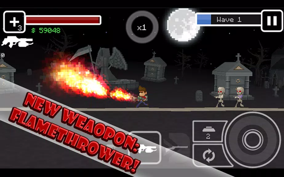 Undead Pixels: Zombie Invasion 스크린샷 2
