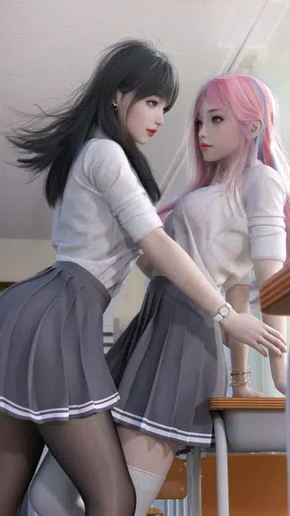 Sexy Anime Girls Wallpapers HD Schermafbeelding 2