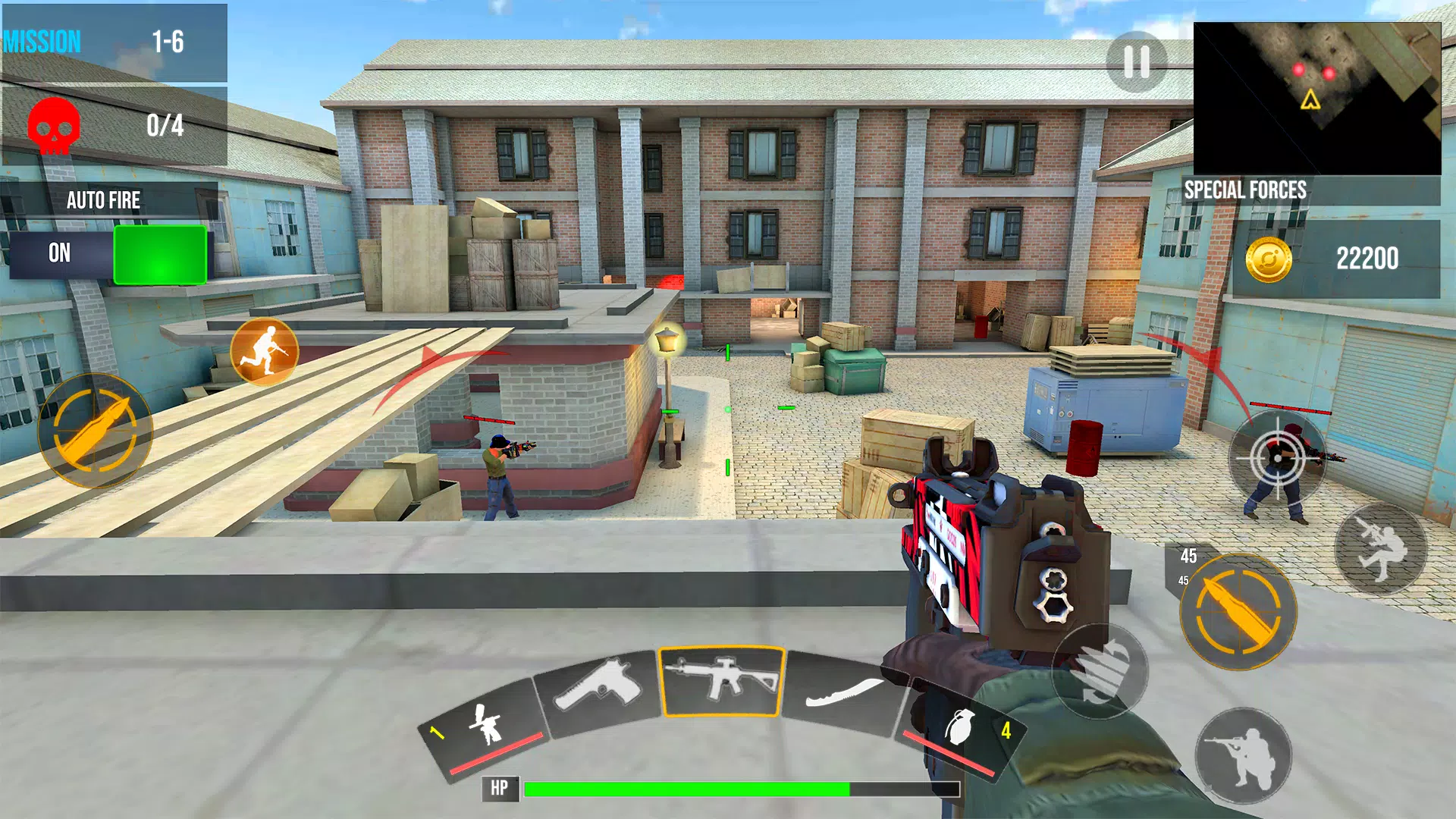 Schermata FPS Commando Strike 3D 3