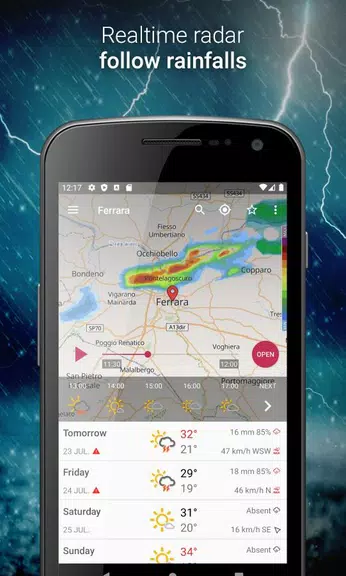 3B Meteo - Weather Forecasts স্ক্রিনশট 2