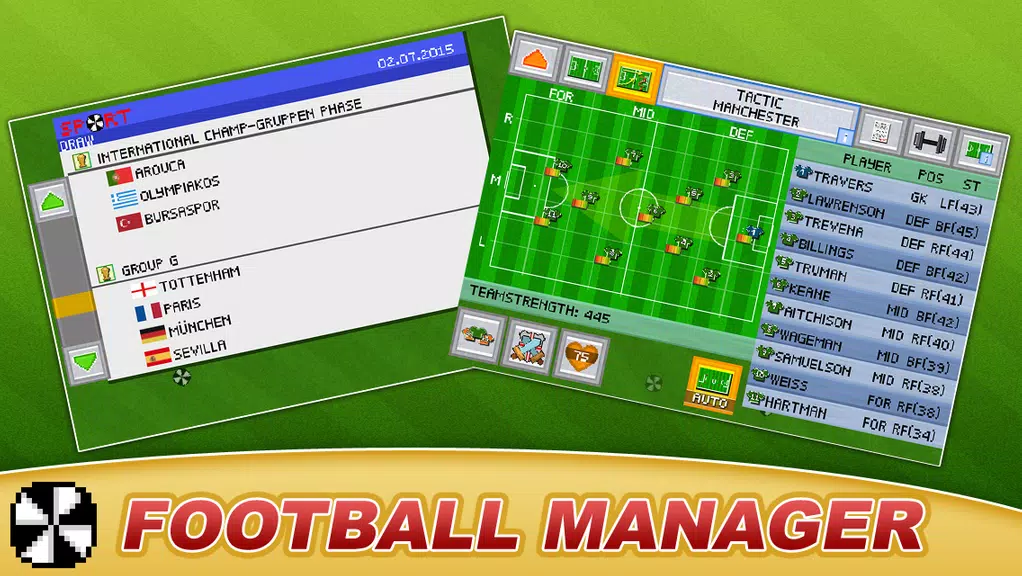 Soccer Pocket Manager Captura de tela 1