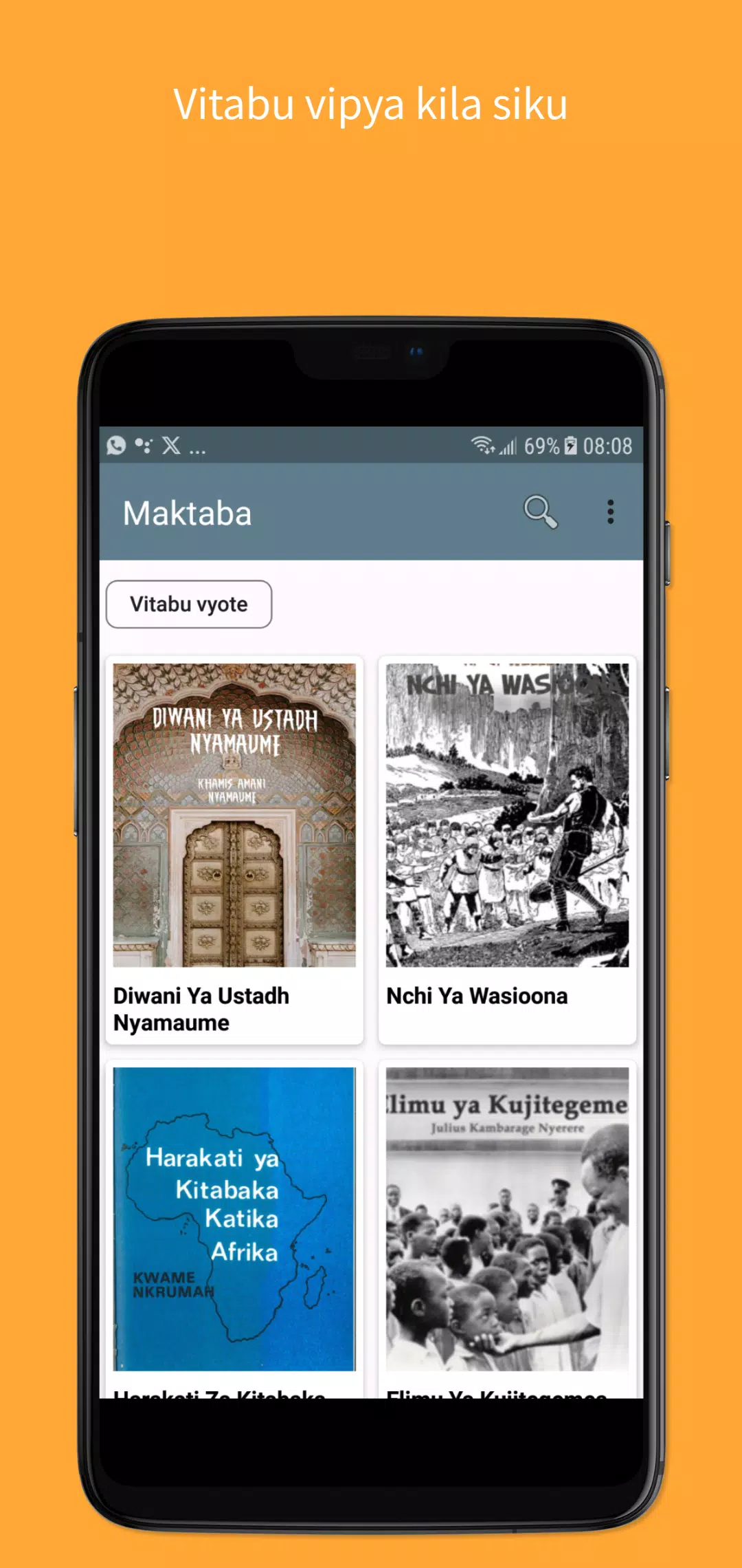 Maktaba Sauti Tangkapan skrin 3