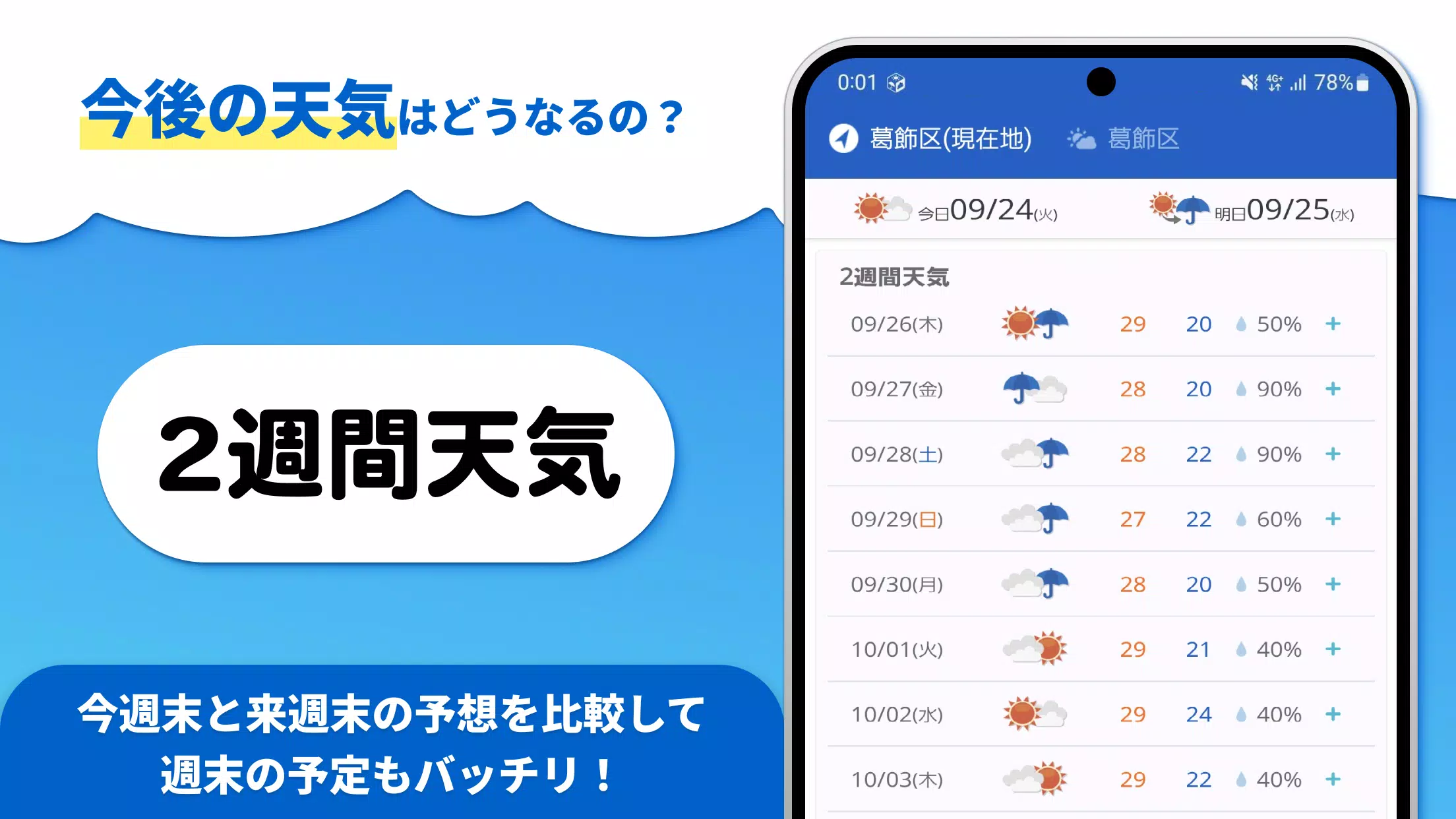 tenki.jp 日本気象協会の天気予報アプリ・雨雲レーダー ဖန်သားပြင်ဓာတ်ပုံ 4