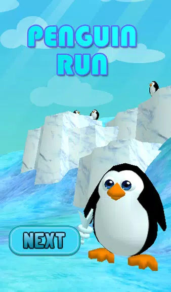 Penguin Run 3D スクリーンショット 1