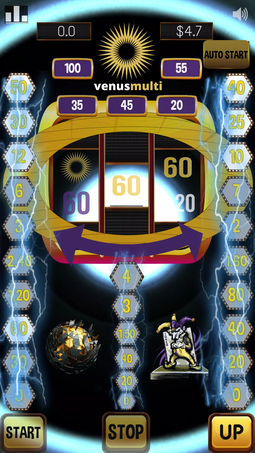 Venus multi slot machine – sun ภาพหน้าจอ 4