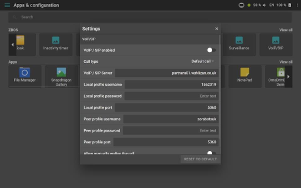 ZBOS Control Tangkapan skrin 3