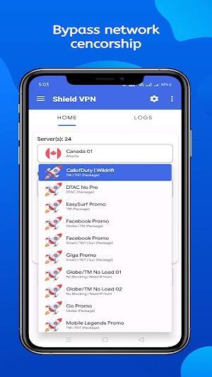 Shield VPN Mod Captura de pantalla 3
