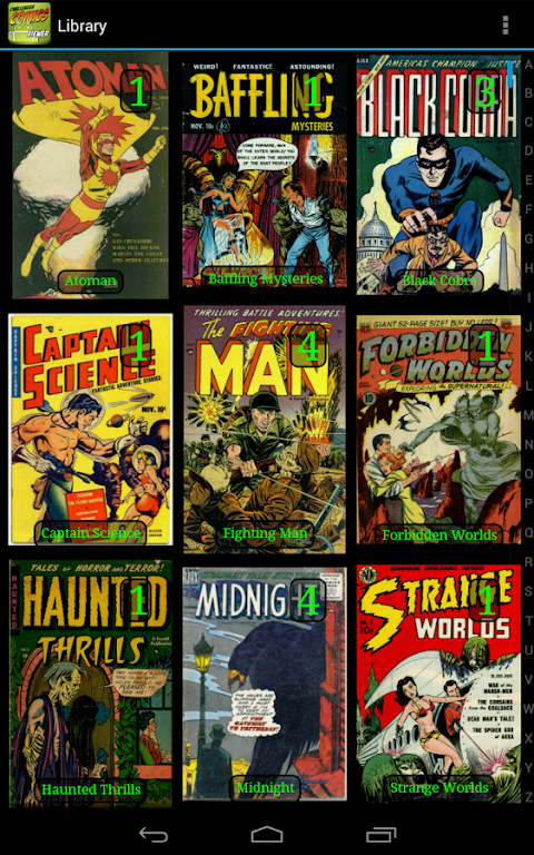 Challenger Comics Viewer Captura de pantalla 2