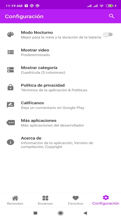Doramas Mp4 en español Capture d’écran 1