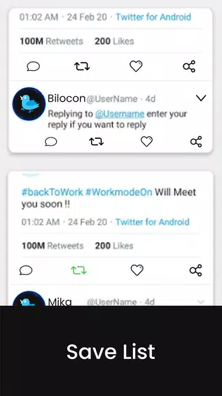 Fake Tweet-Post Creator スクリーンショット 4