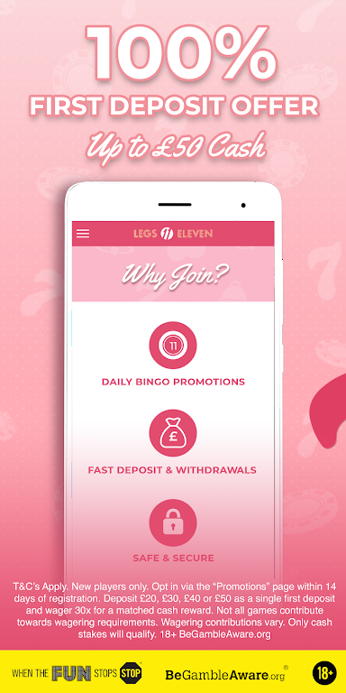 Legs 11 | Bingo, Slot & Casino Games應用截圖第4張