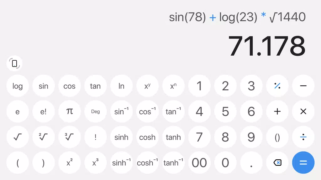 Simple Calculator for Android Ảnh chụp màn hình 3