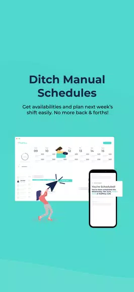 StaffAny Clock-In & Scheduling 스크린샷 1